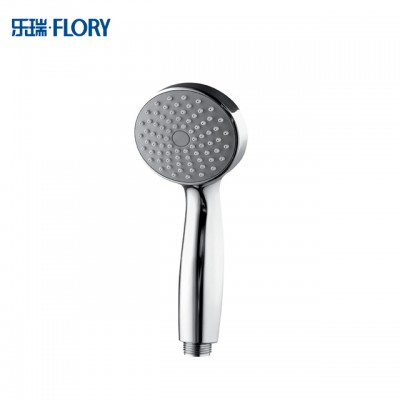 High quality single  function rainfall chromed ABS plastic hand shower head