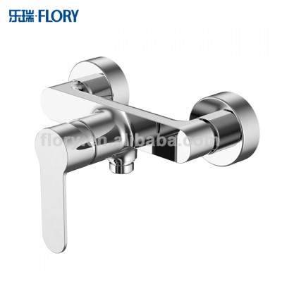 single lever brass body chromed surface shower faucet bath tap